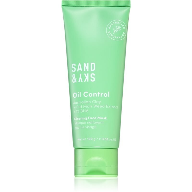 

Sand & Sky Oil Control Clearing Face Mask нормализующая глубоко очищающая маска для жирной и проблемной кожи 100 г Inna Marka