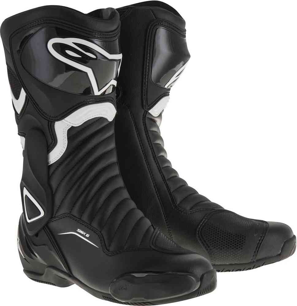 

Мотоциклетные ботинки SMX-6 V2 Alpinestars, черно-белый