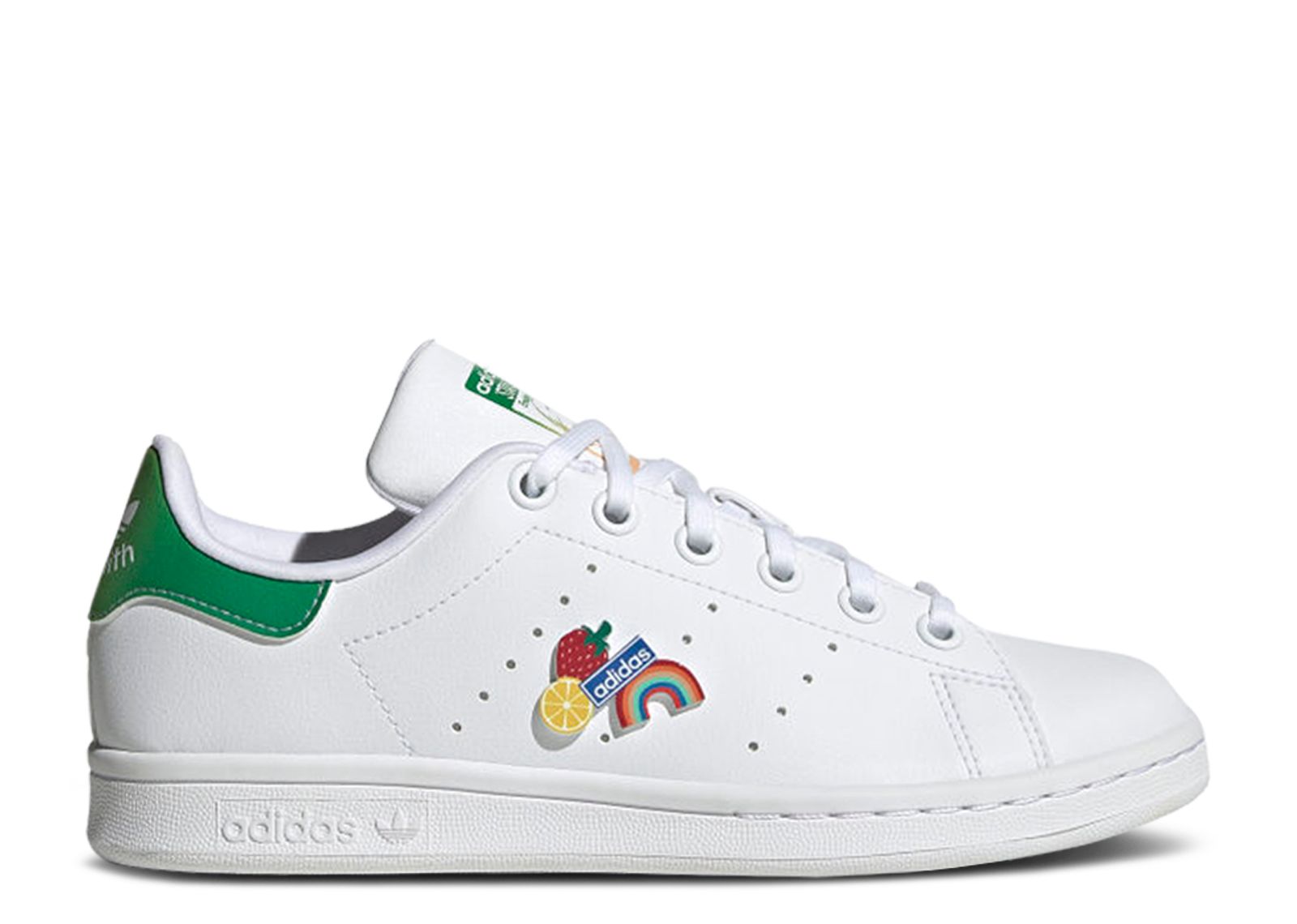 

Кроссовки adidas Stan Smith J 'Fruits & Rainbow Patches', белый