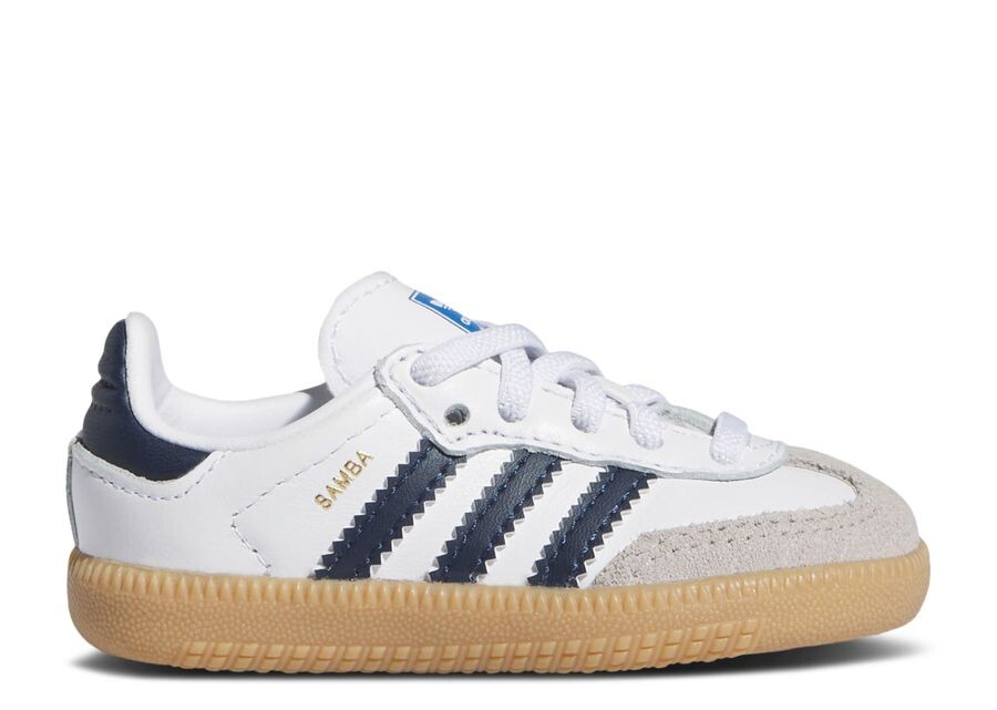 

Кроссовки adidas Samba OG I, цвет White Collegiate Navy Gum