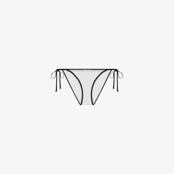 

Плавки бикини sadie из эластичной ткани с вышивкой Reiss, белый