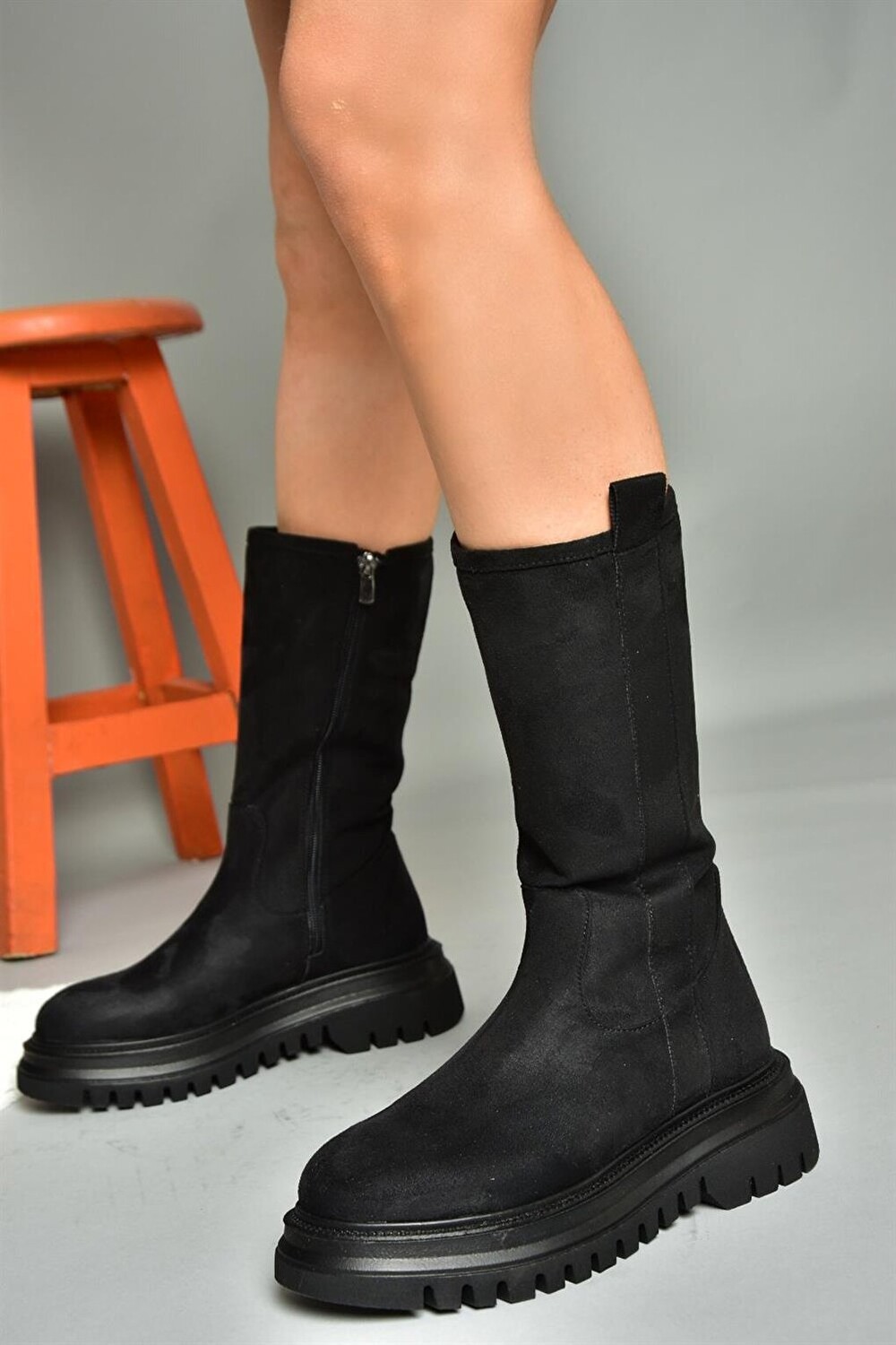 

R3121049 Черные женские ботинки Fox Shoes, Черный