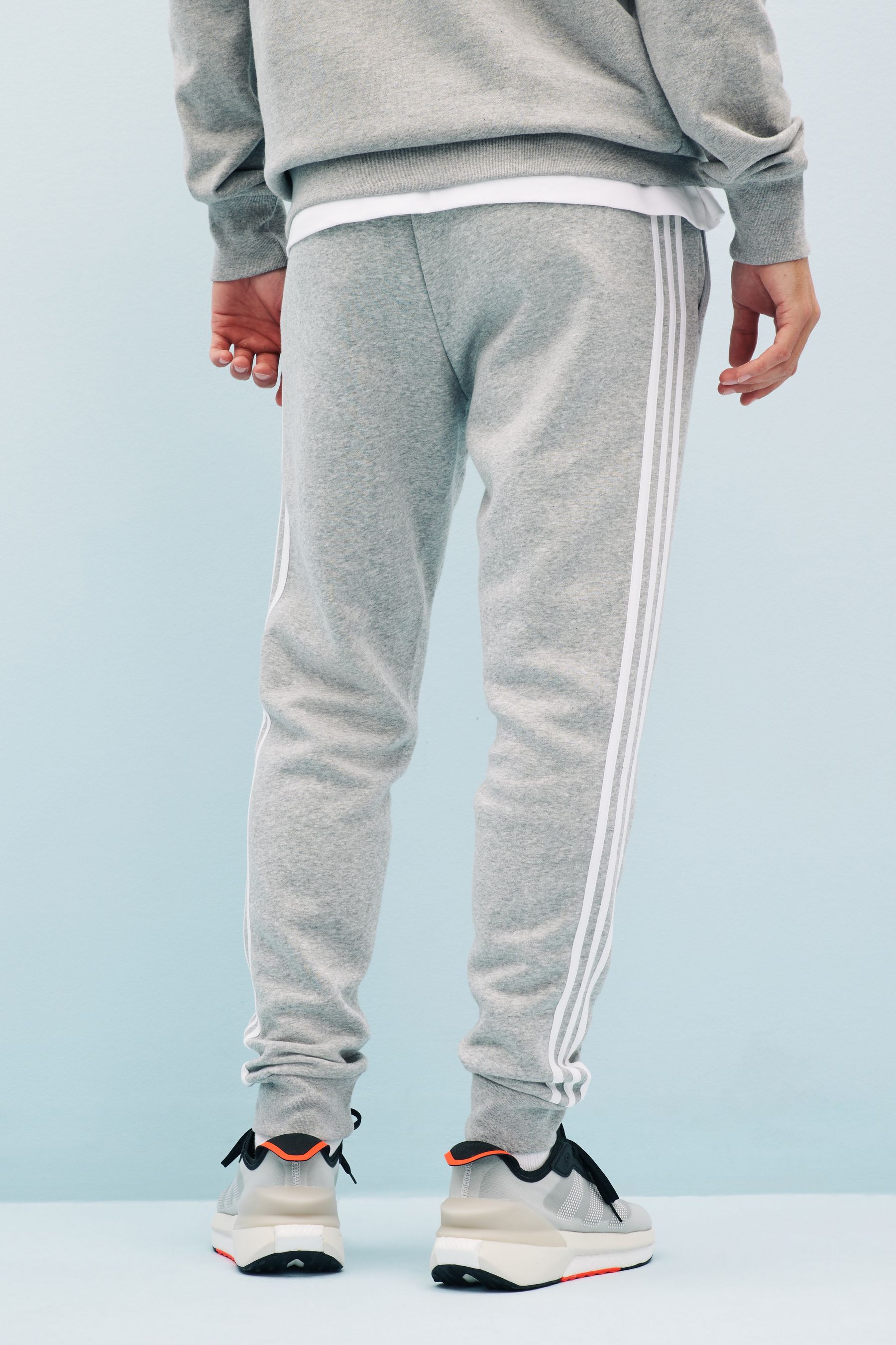 Adidas Slim Fit Cotton Fleece Tracksuit