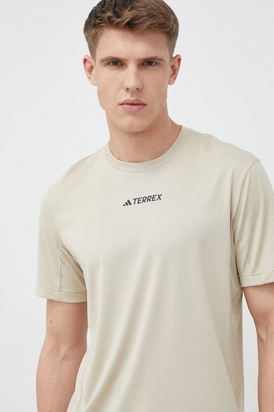 

Спортивная футболка Multi HM4045 adidas, бежевый