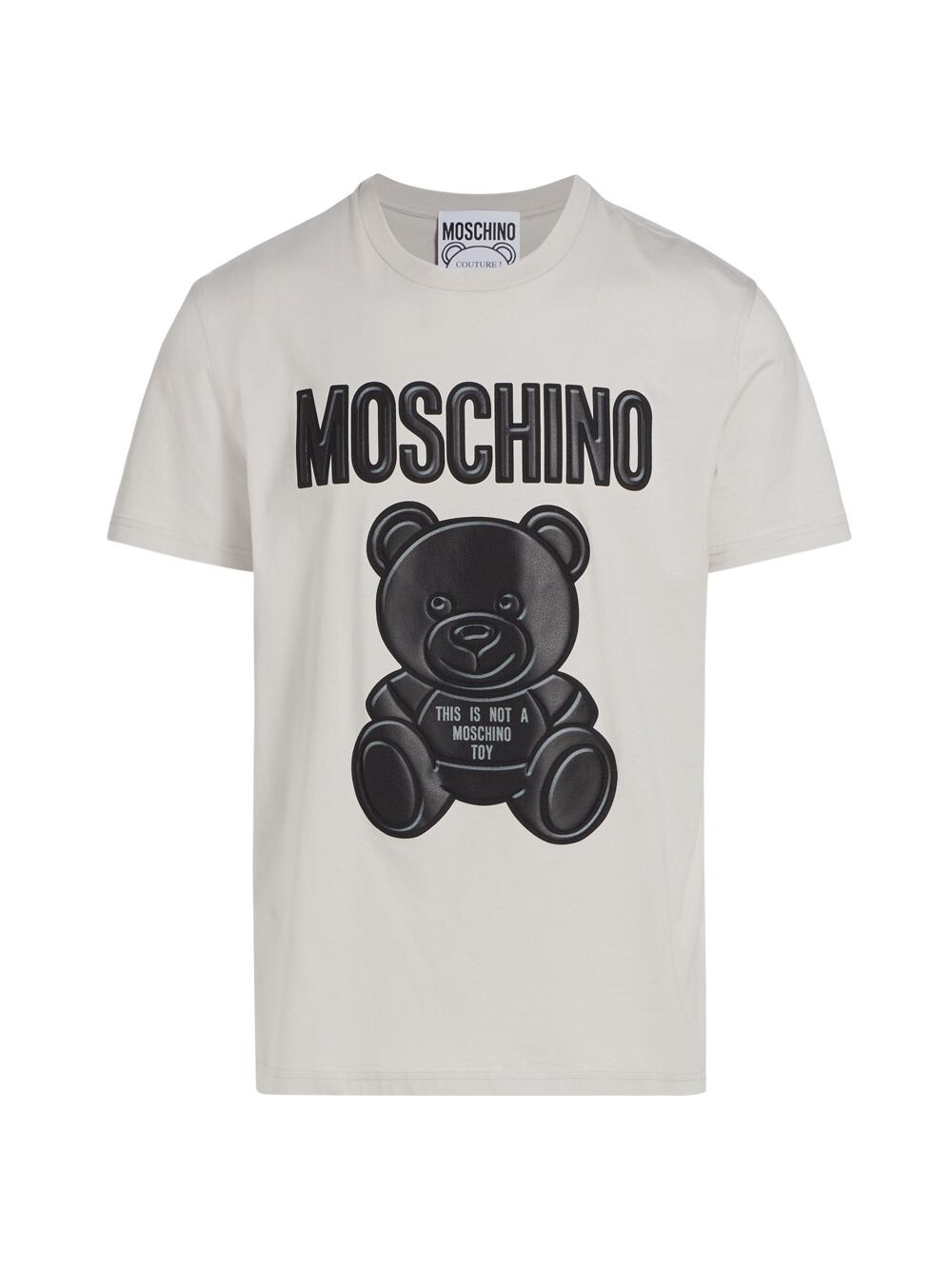 

Футболка с круглым вырезом и логотипом Bear Moschino, белый