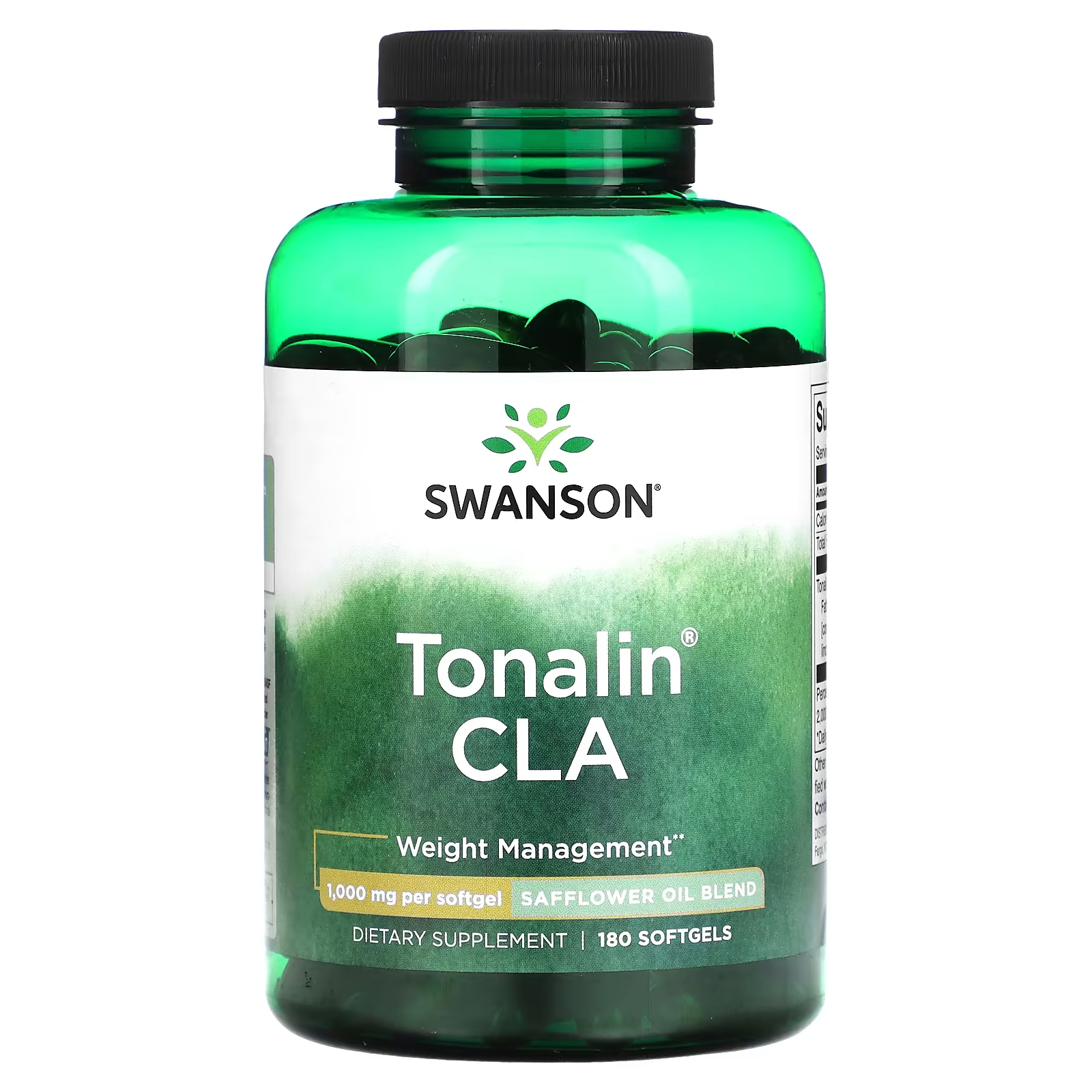 Тоналин Swanson CLA, 180 мягких таблеток rsp nutrition cla коррекция веса 180 мягких таблеток