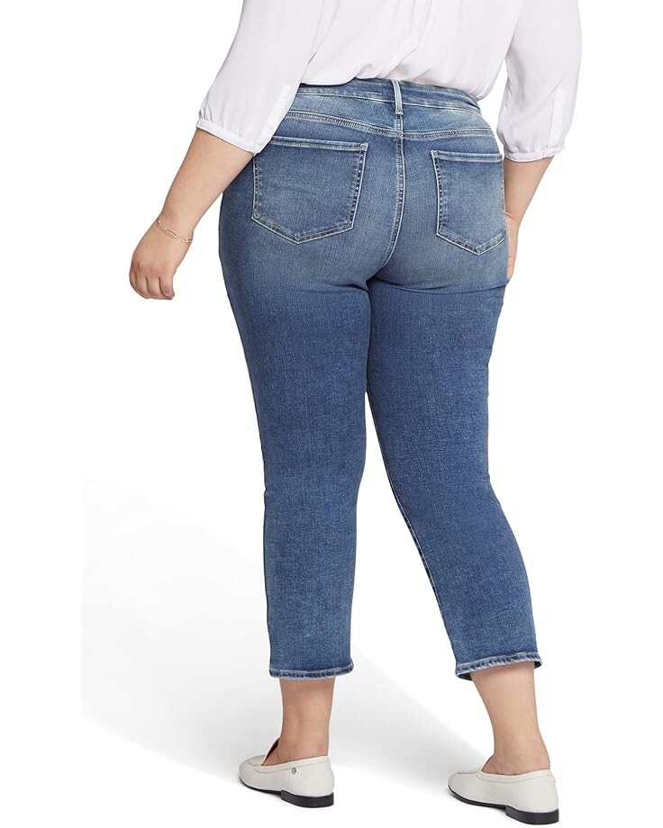 

Джинсы Nydj Plus Size Marilyn Straight Ankle in Loire, цвет Loire