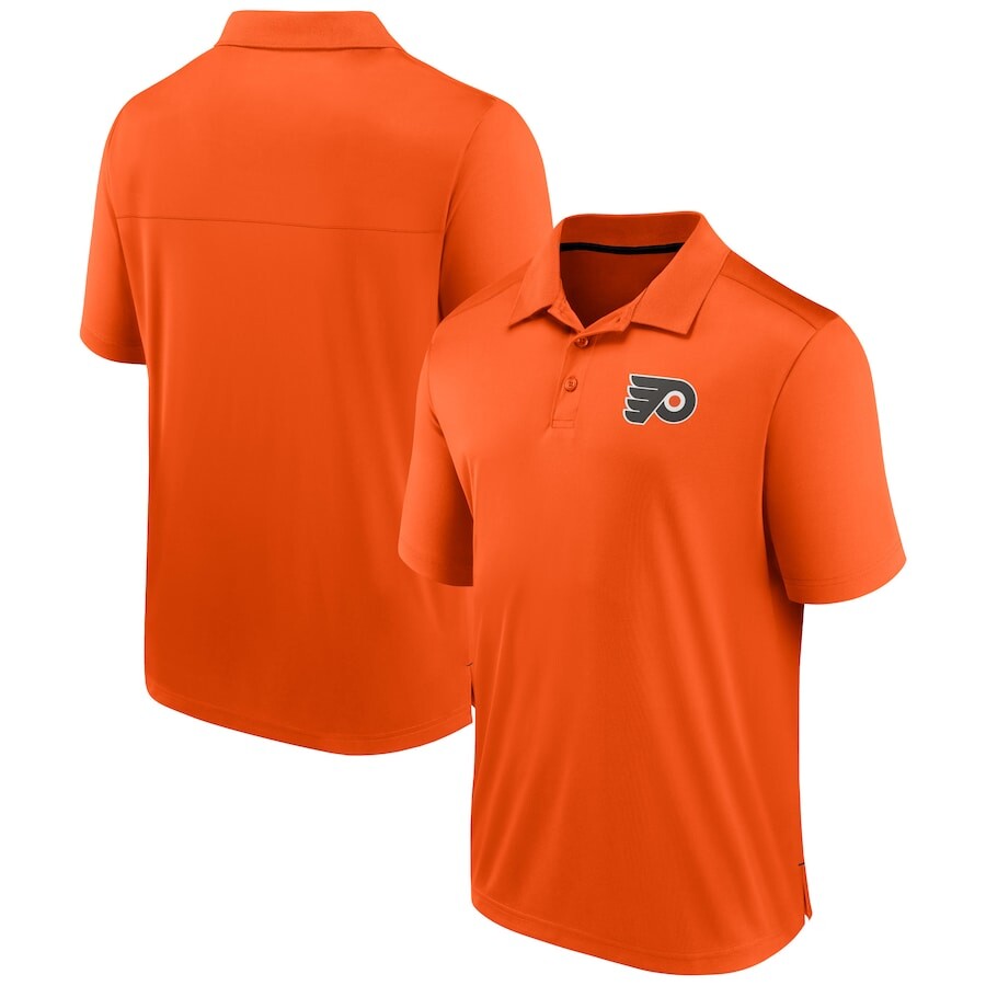 

Поло с коротким рукавом Fanatics Branded Philadelphia Flyers, оранжевый