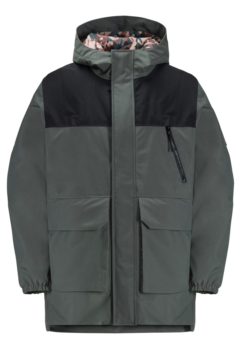 Парка Jack Wolfskin, цвет slate green