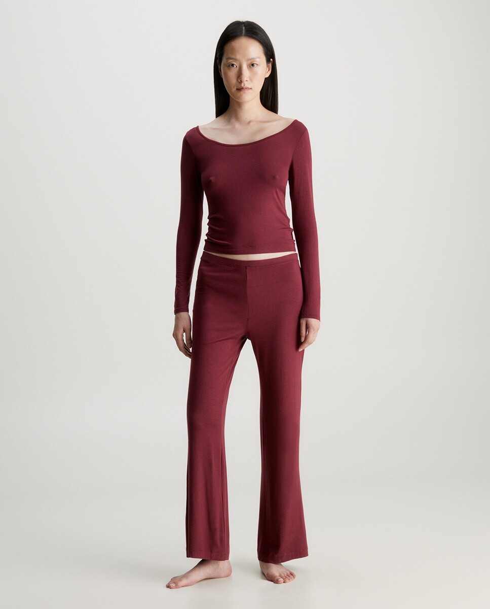 

Длинные пижамные штаны - Ultra Light Lounge Calvin Klein, красный