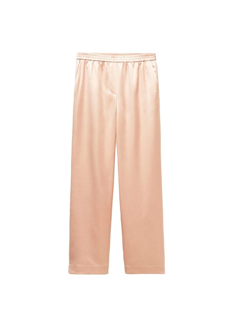 

Брюки MANGO Regular Pants Peach, цвет Peach