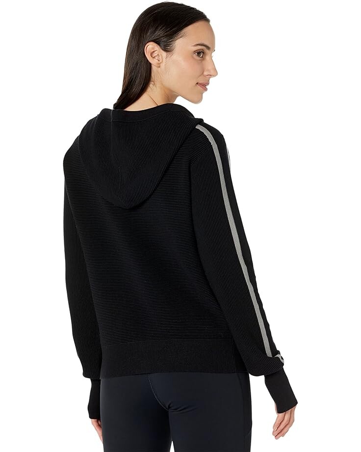 

Худи Blanc Noir Portola Zip-Up Hoodie, цвет Black/Sharkskin