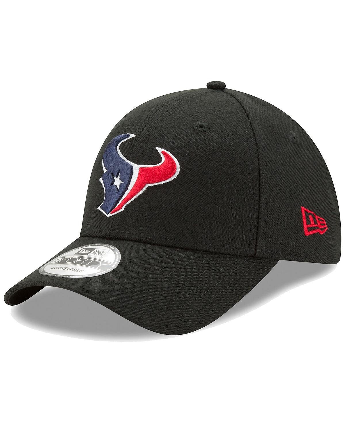

Мужская регулируемая кепка Houston Texans The League Black 9Forty New Era