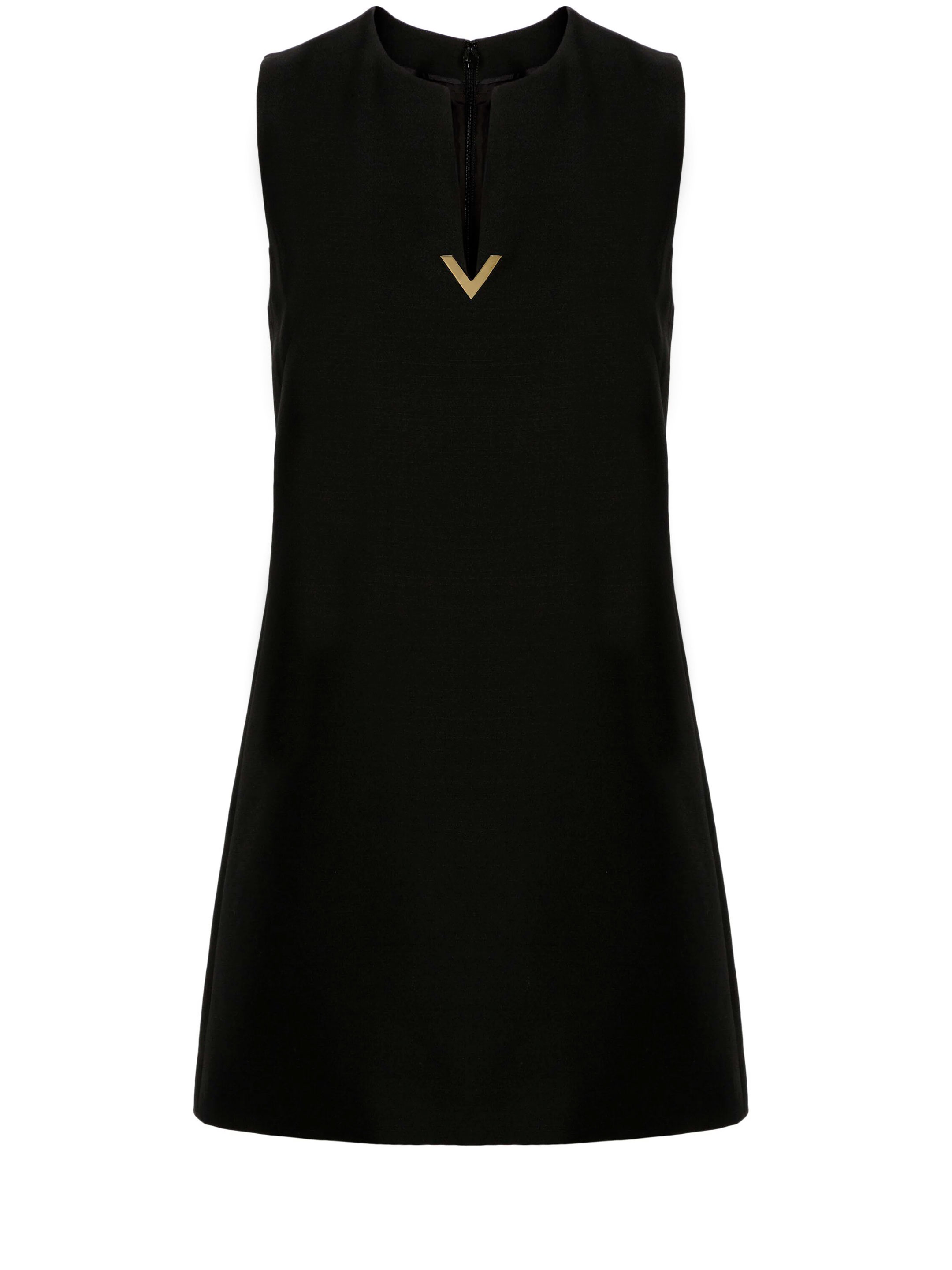 Платье Valentino Garavani Crepe Couture short, черный