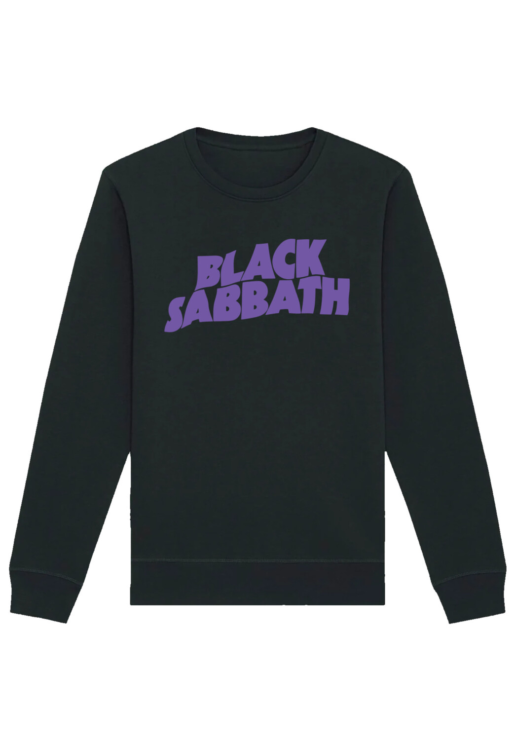

Толстовка F4NT4STIC Unisex Black Sabbath Wavy Logo Black, черный
