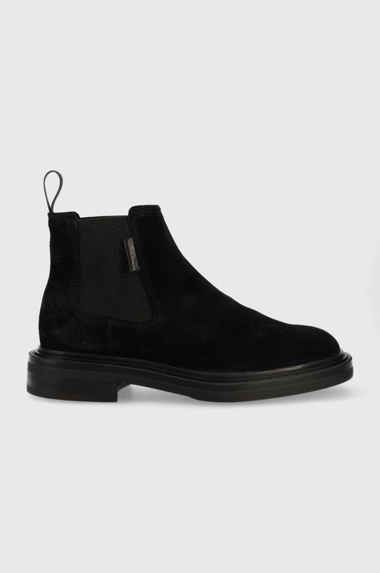 Замшевые ботинки челси от Fairwyn Gant, черный нубуковые ботинки челси gant бежевый