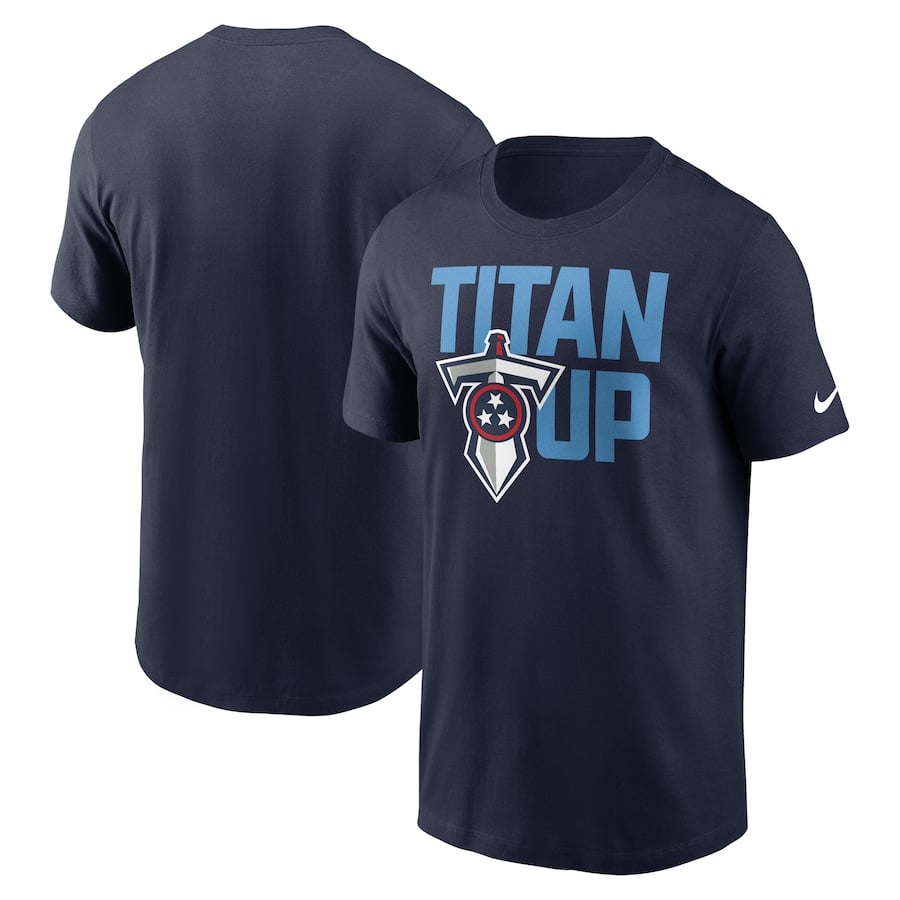 

Футболка с коротким рукавом Nike Tennessee Titans, нави