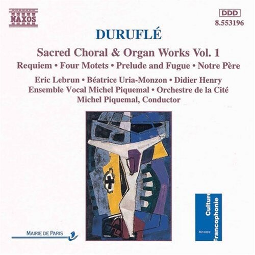 

CD диск Durufle / Piquemal / Orchestra De La Cite: Choral & Organ 1