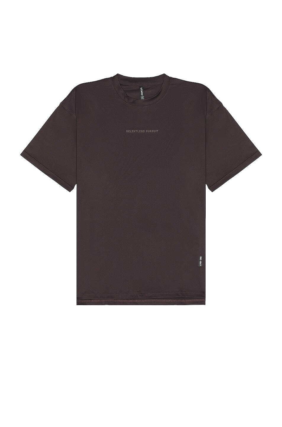 

Футболка Asrv Nano Mesh Oversized, цвет Dark Earth