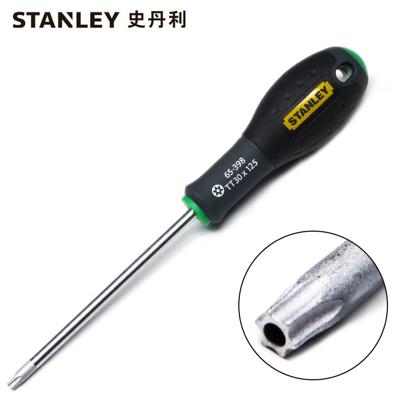 STANLEY Отвертка Stanley в форме цветка со средним отверстием и трехцветной ручкой TT30x125mm 65-398-14 1 комплект (всего 2 шт.)