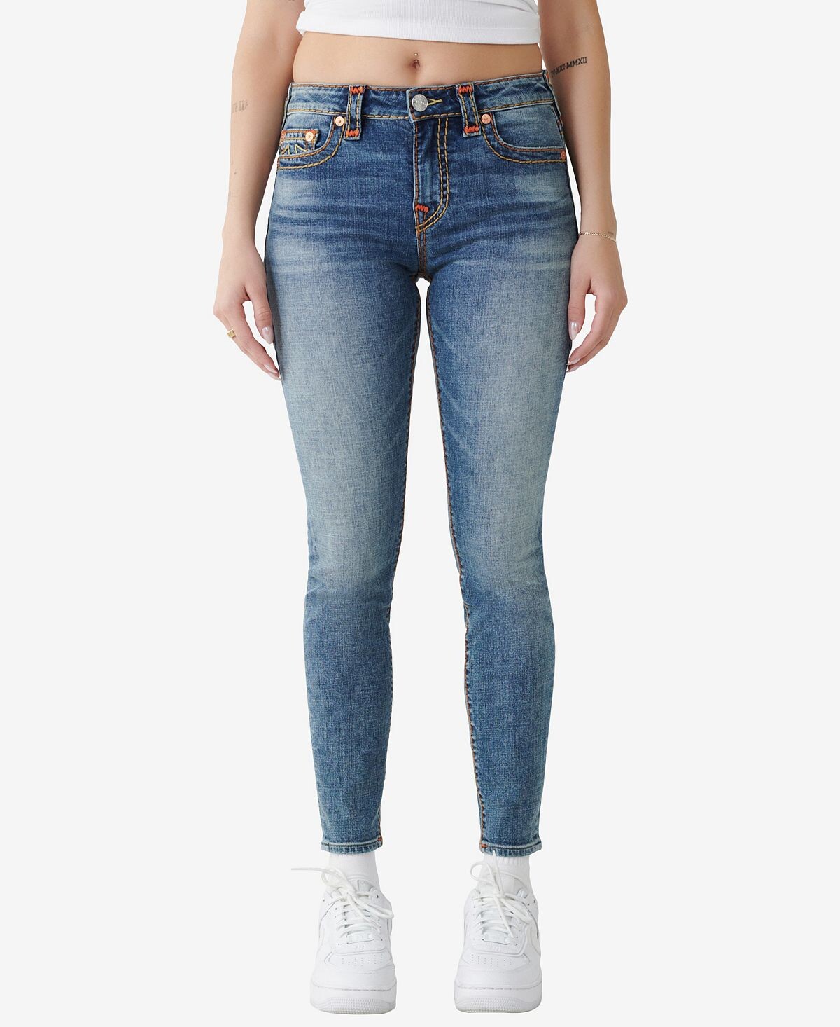 

Женские эластичные джинсы скинни Jennie Super T True Religion