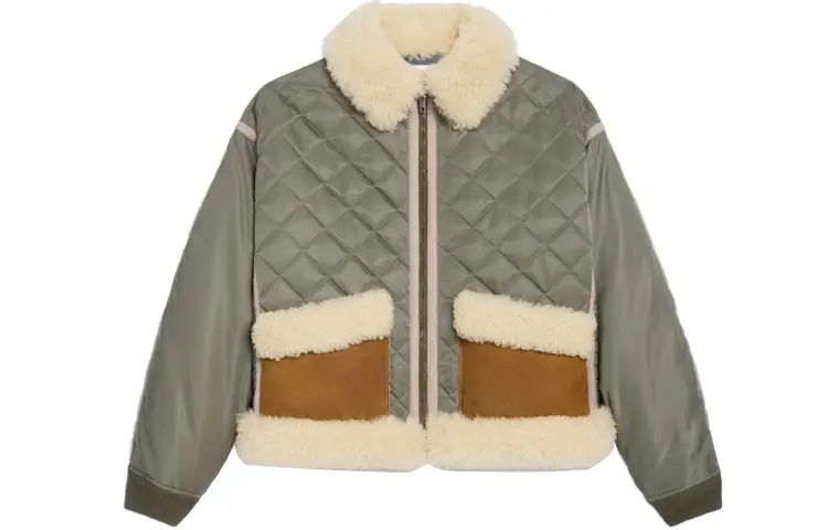 

Куртка женская оливково-зеленая Celine