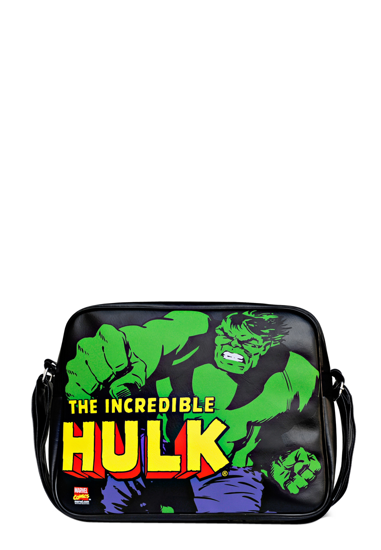 Сумка через плечо Logoshirt Tasche Hulk, черный