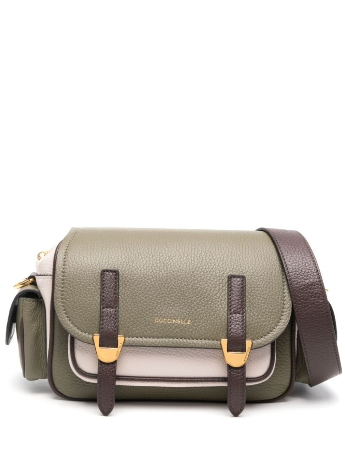 

Coccinelle сумка через плечо Campus Tricolor, нейтральный цвет