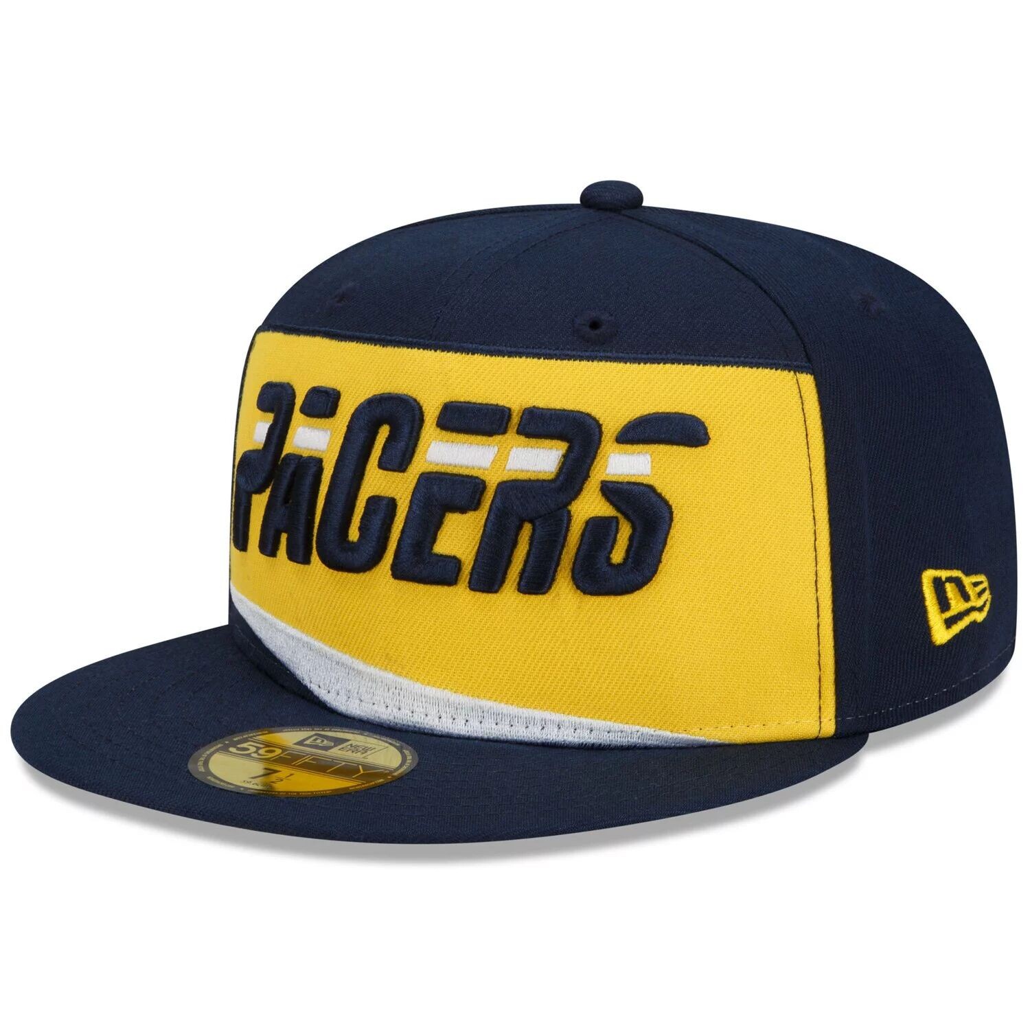 

Мужская кепка New Era Navy Indiana Pacers 2021/22 City Edition Official 59FIFTY приталенная кепка