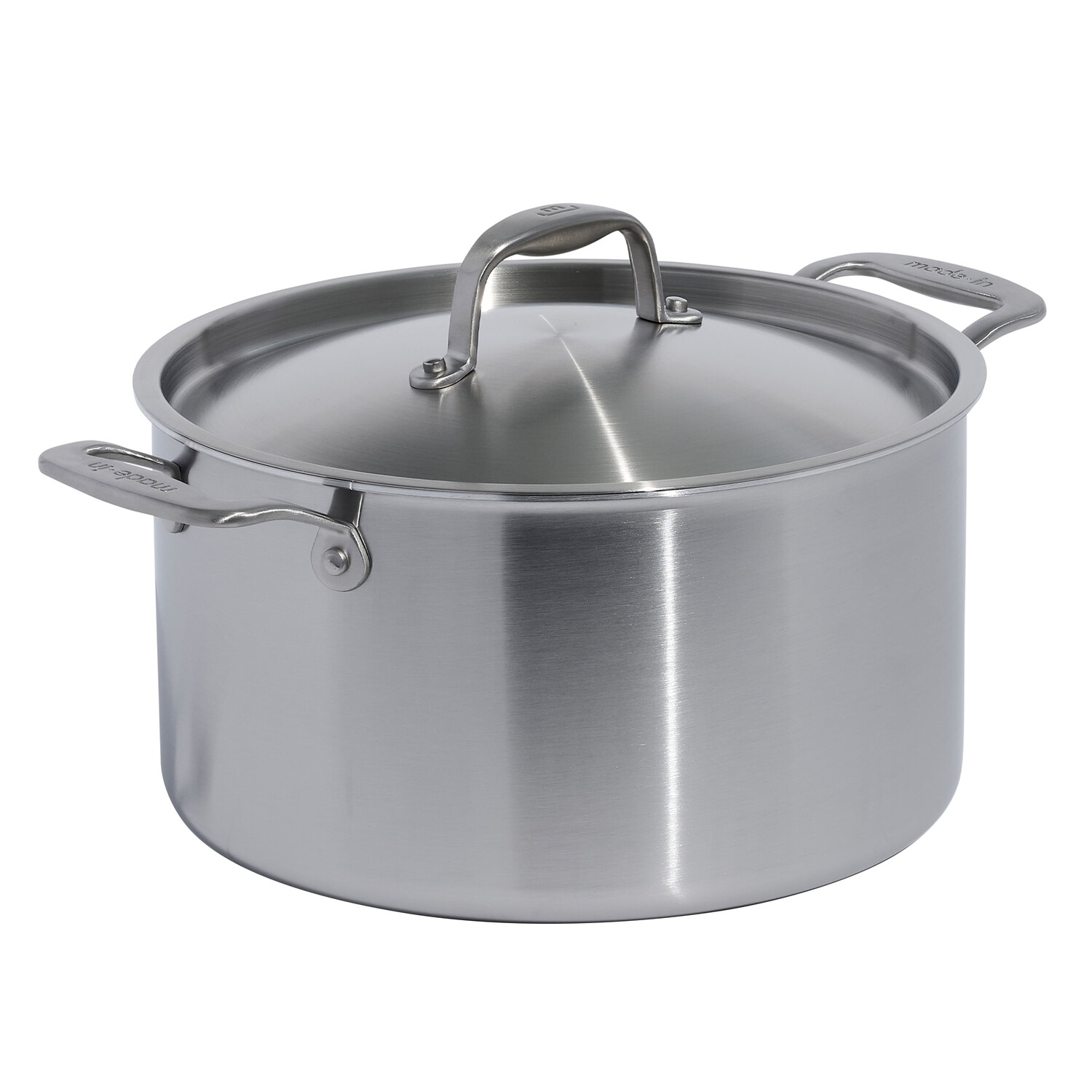 

Кастрюля с крышкой Made In, 8 литров