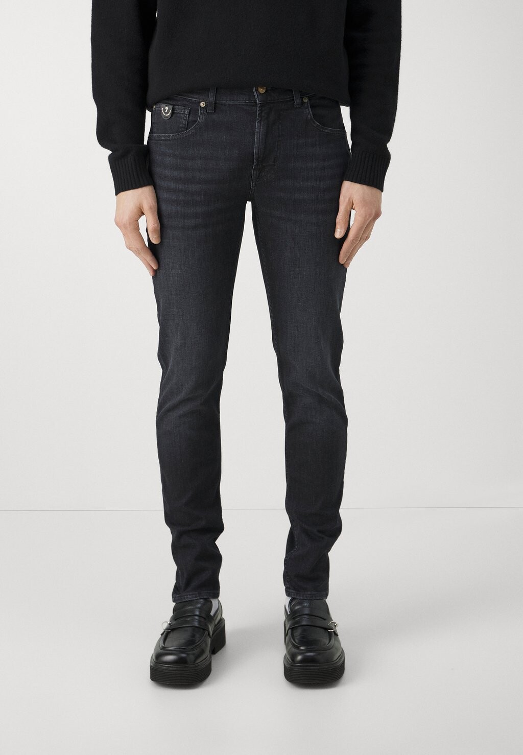 

Джинсы Tapered Fit SLIMMY TAPERED 7 for all mankind, черный