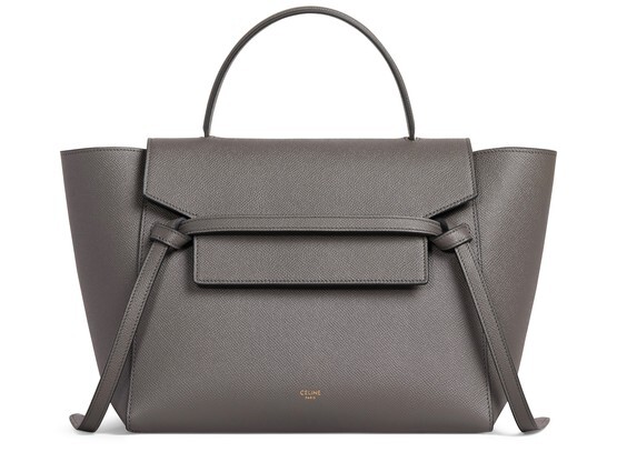 

Мини-сумка на пояс из зерненой телячьей кожи Celine