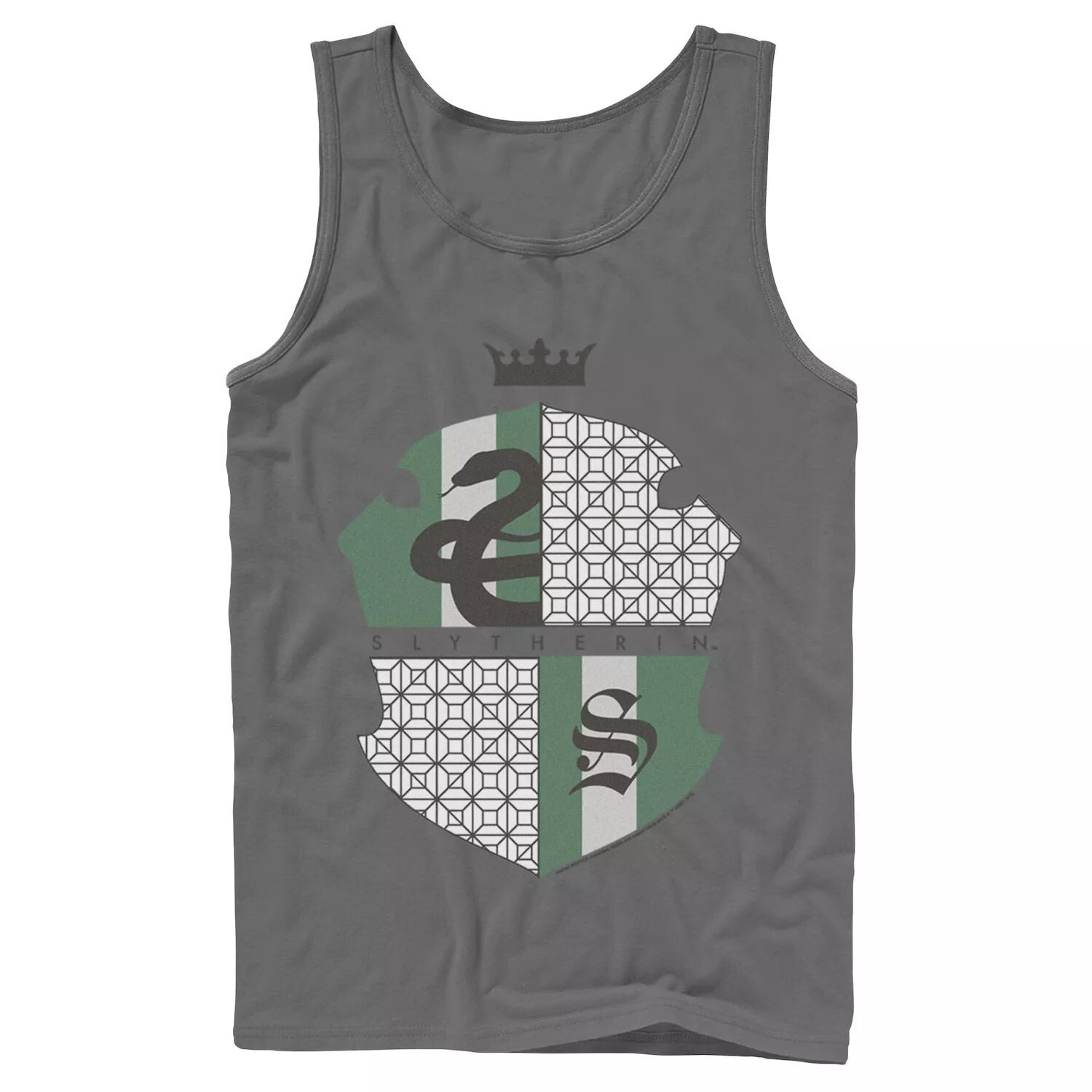 

Мужская майка Harry Potter Deathly Hallows 2 Slytherin Shield