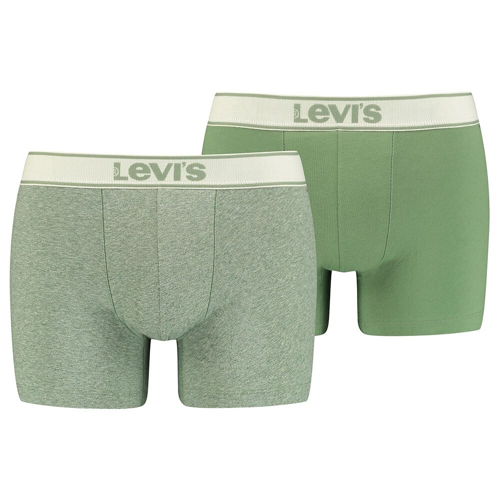 

Боксеры Levi´s Vintage Heather 2 шт, зеленый