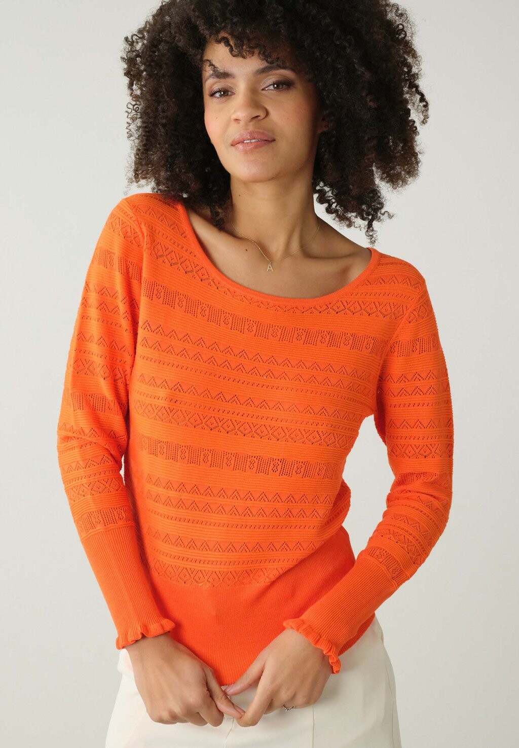 

Вязаный свитер JUNE Deeluxe Original, цвет orange