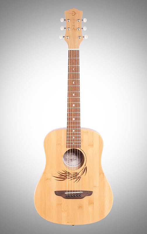 Акустическая гитара Luna Safari Bamboo Travel Acoustic Guitar цена и фото