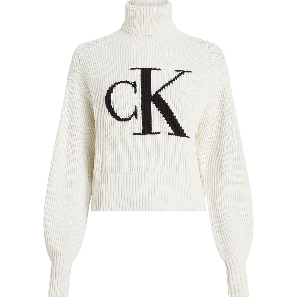 

Свитер Calvin Klein Jeans Blown Up Loose, бежевый