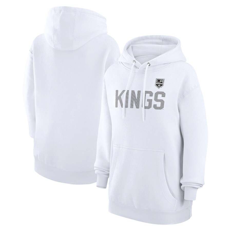 

Пуловер с капюшоном G-III 4Her by Carl Banks Los Angeles Kings, белый