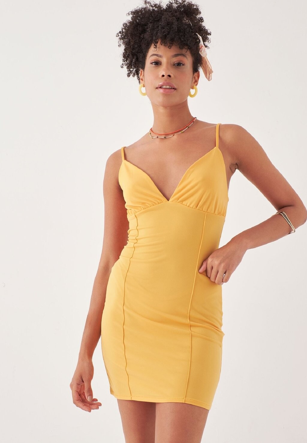 

Платье-футляр DRESS-MUSTARD Herita, цвет hardal rengi