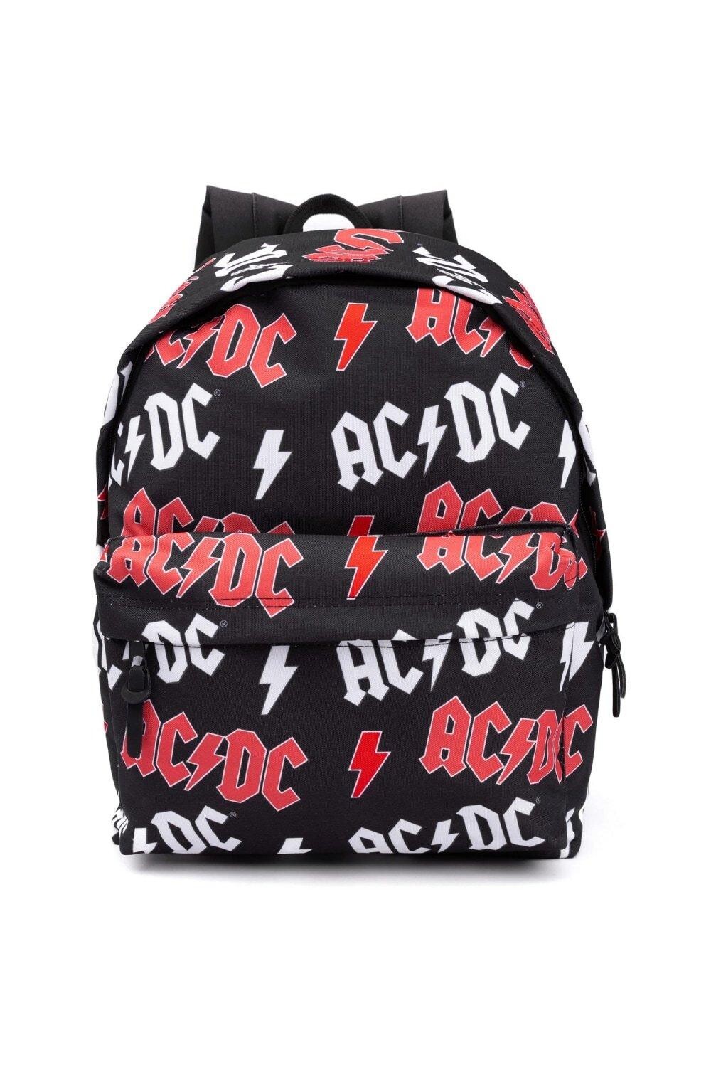 

Рюкзак с молнией и логотипом AC/DC, черный