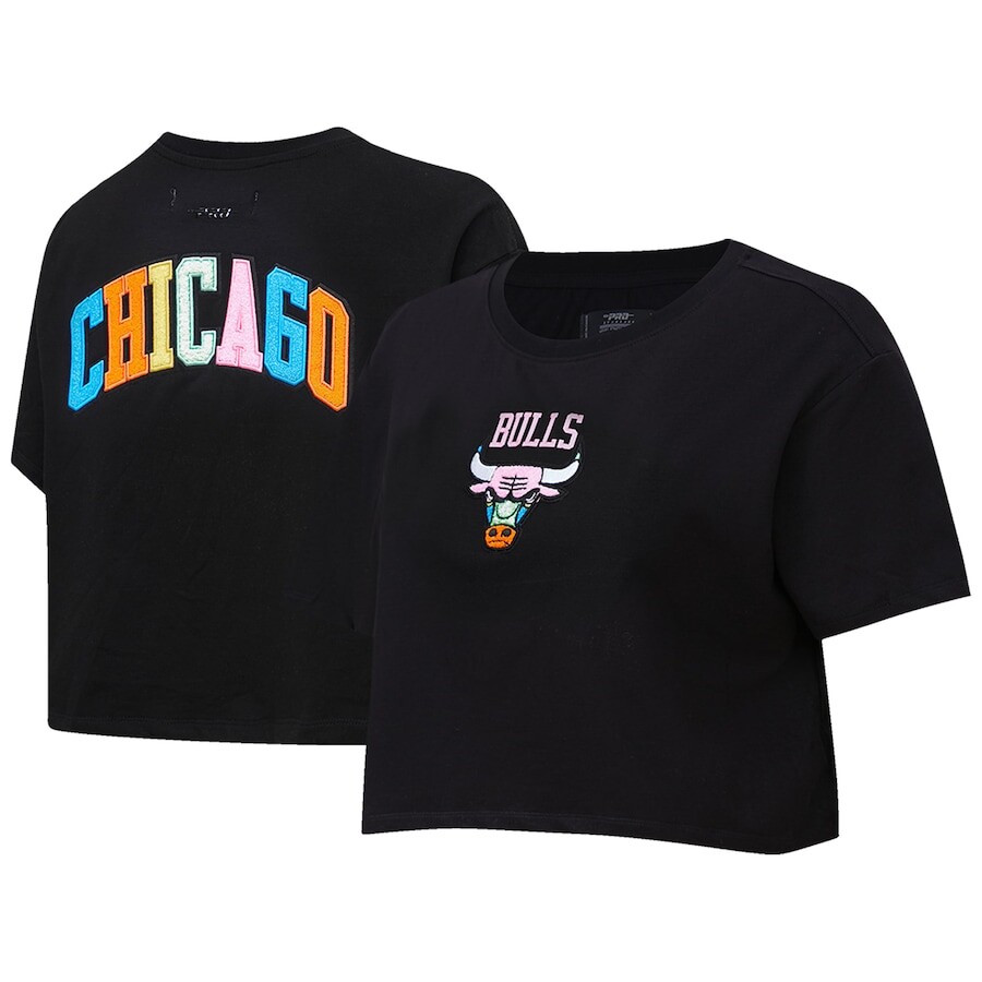 

Футболка с коротким рукавом Pro Standard Chicago Bulls, черный
