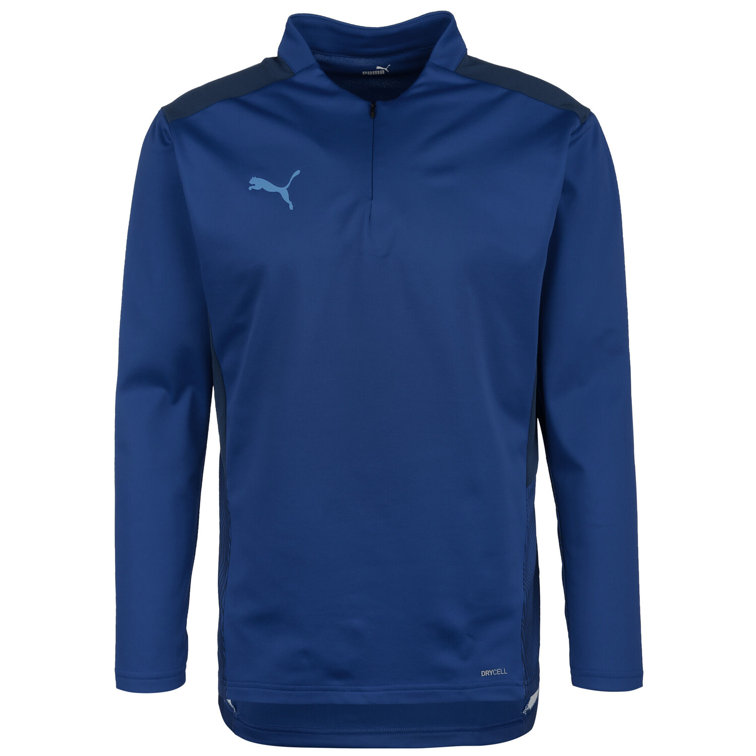 

Толстовка Puma teamCUP 1/4 Zip, темно-синий