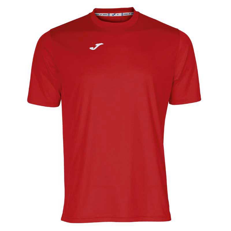 Футболка Joma Combi, красный футболка joma combi размер 12л 2xs красный