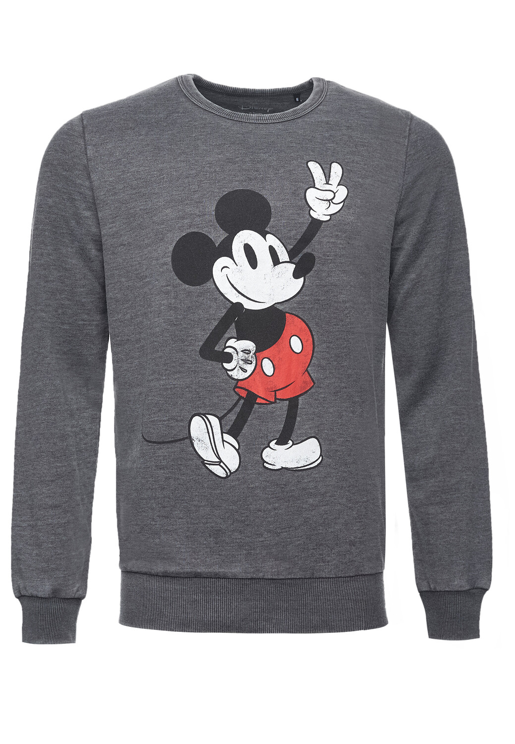 

Толстовка Recovered Disney Mickey Peace Pose, серый