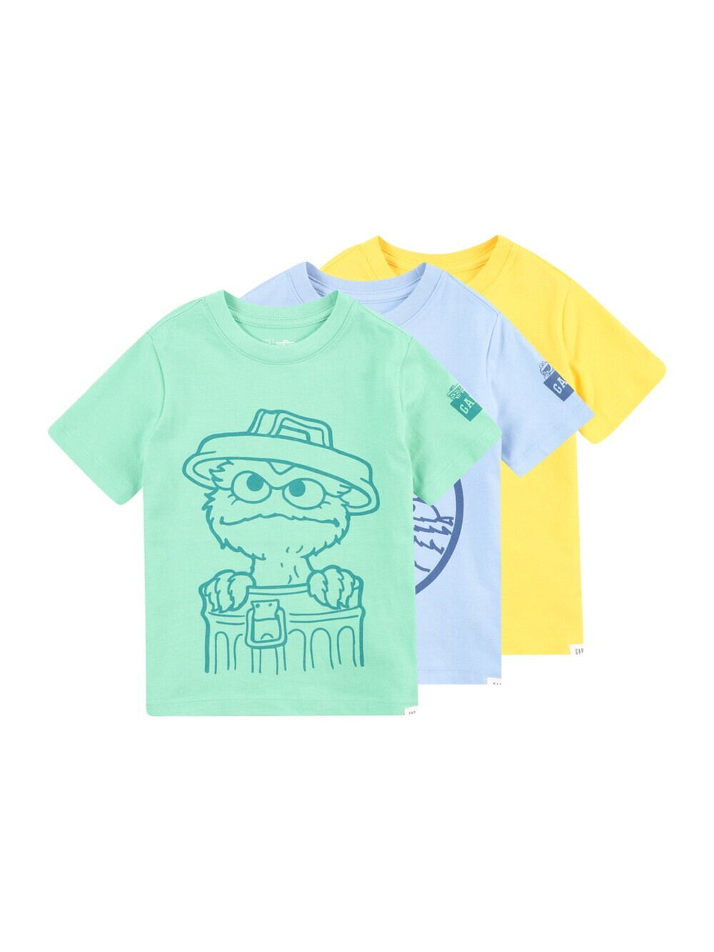 

Футболка Gap, мятный, Зеленый