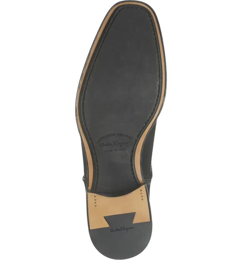 

Мужские туфли SALVATORE FERRAGAMO Daniel 702349 черные, мультиколор
