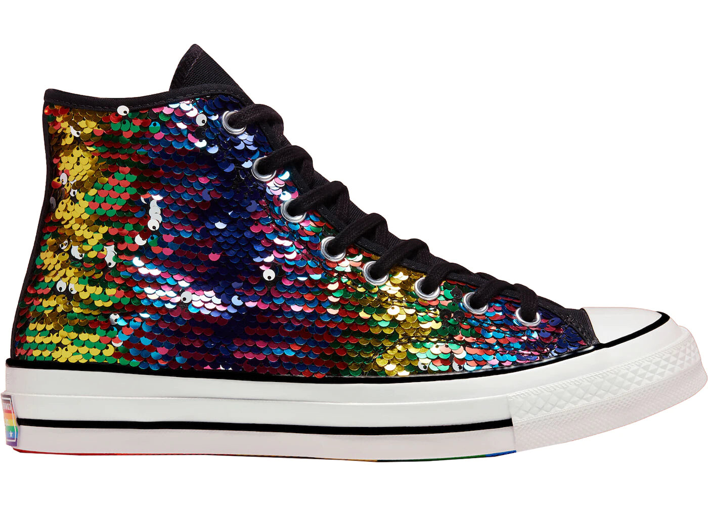 

Кеды Converse Chuck Taylor All-Star 70 Hi Pride 2020, мультиколор