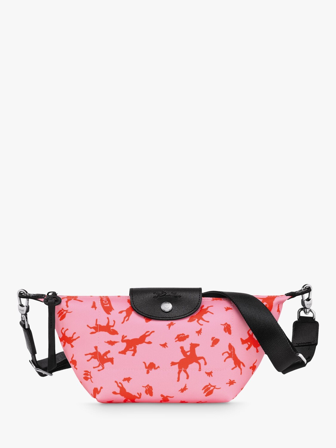 

Маленькая сумка через плечо Longchamp Le Pliage Collection, розовая