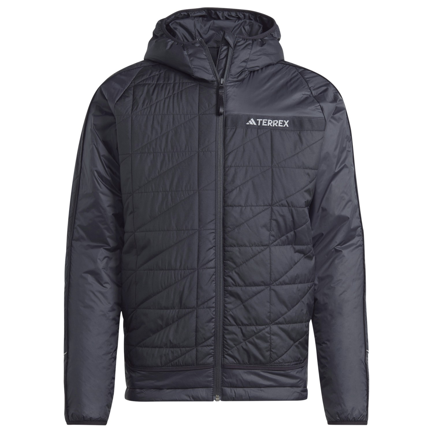 цена Куртка из синтетического волокна Adidas Terrex Terrex Multi Insulated Hooded, черный