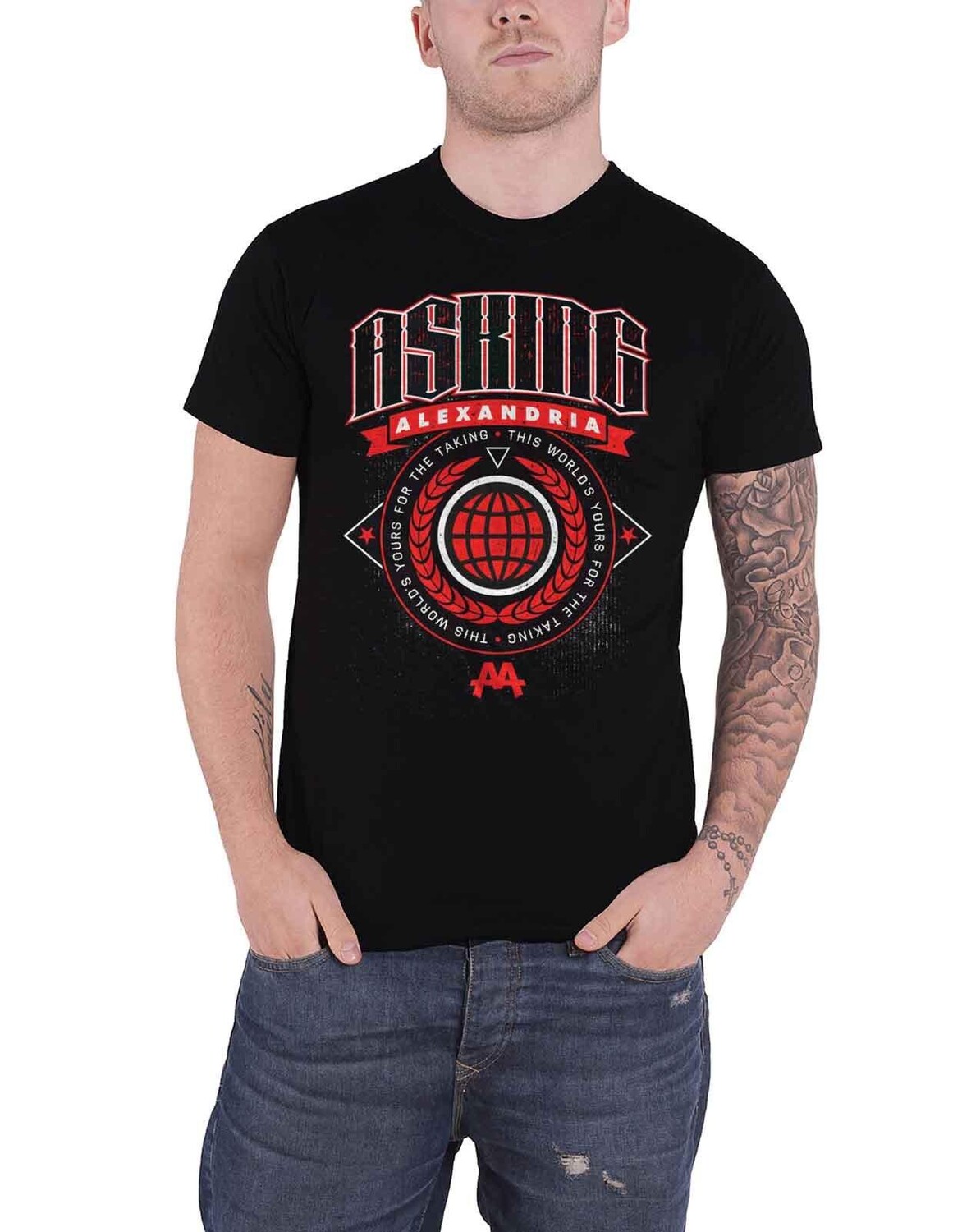 

Футболка This World Band Asking Alexandria, черный
